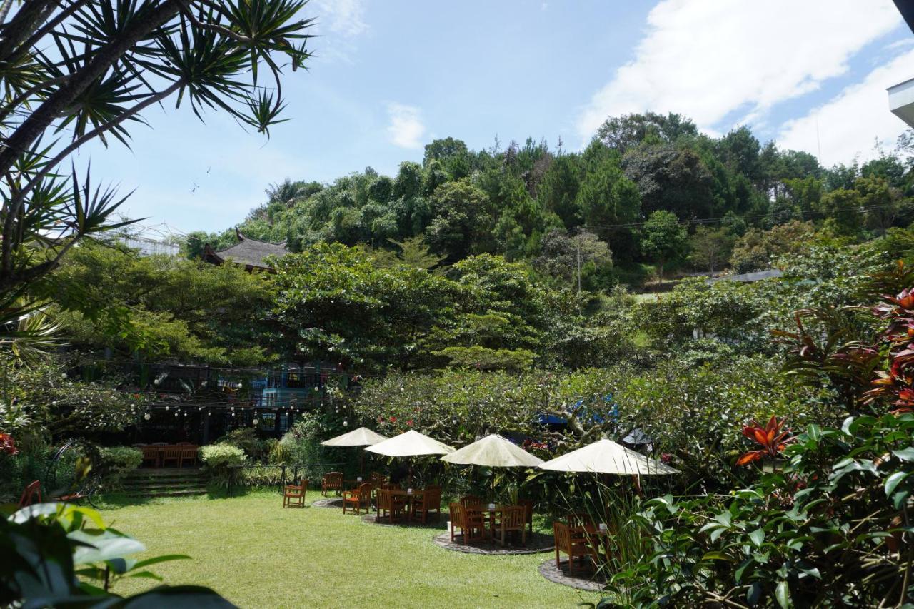 Rumah Stroberi Organic Farm & Family Lodge Lembang Esterno foto