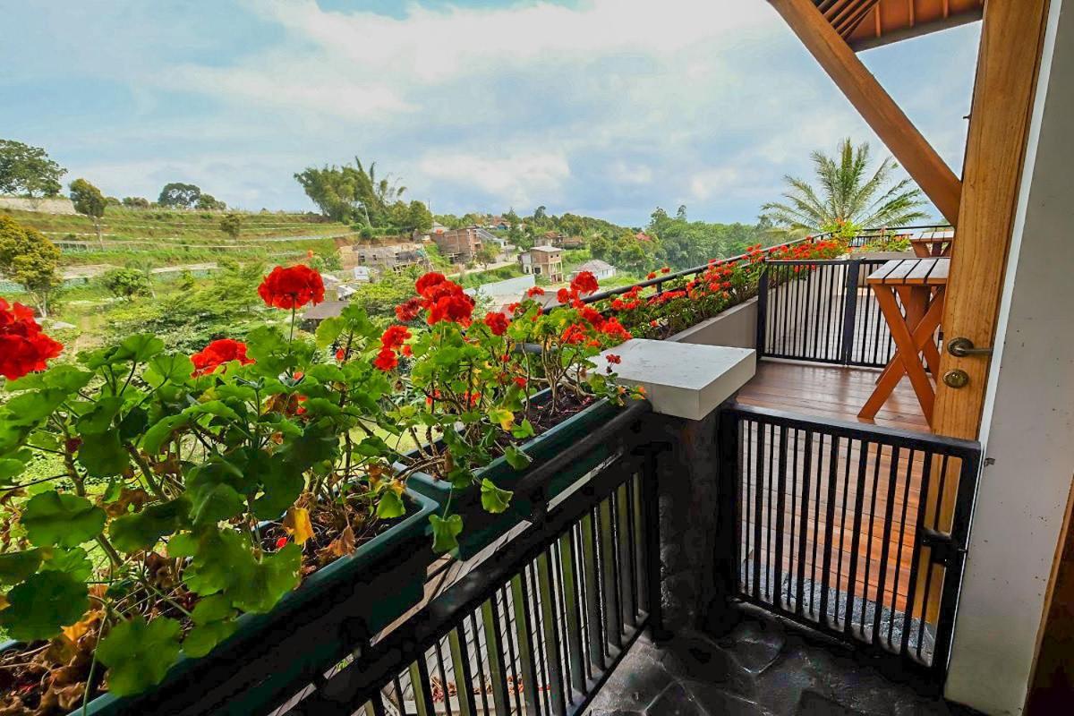 Rumah Stroberi Organic Farm & Family Lodge Lembang Esterno foto